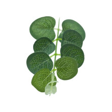 Feuilles d'eucalyptus artificielles pour décoration de mariage, accessoires de bouquet de festival, éléments de composition florale