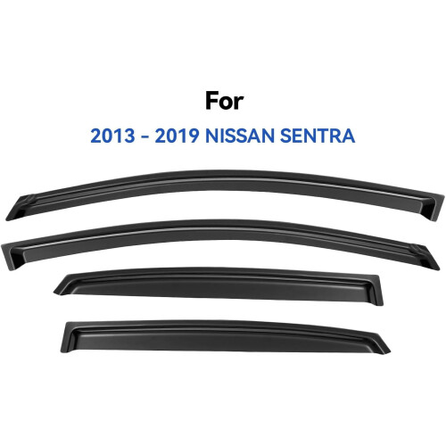 Ζελατινάκια παραθύρων για το 2013-2019Nissan Sentra, Αεραγωγοί ανεμοθώρακα για το 2013-19Sentra 1