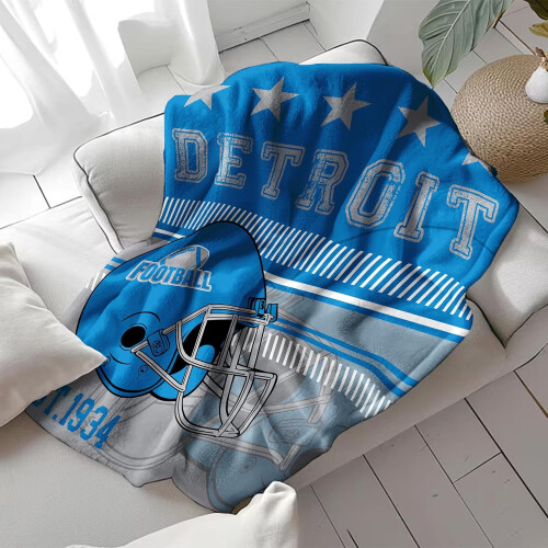 Fotballflanellpledd 50x60 tommer 1