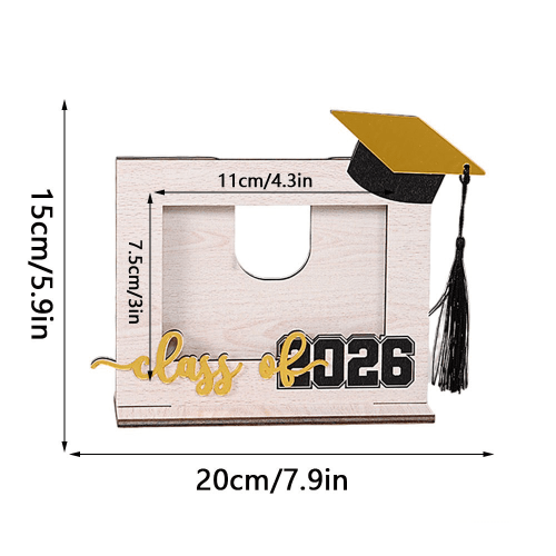 Ξύλινη βάση για κορνίζα αποφοίτησης 2026 2