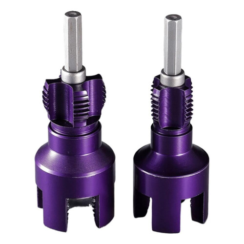 Integrated Internal & External Pipe Thread Cutting Tool,Pvc Pipe Threading Thread Tool,1/2",3/4" Used for Cleaning or Rethreading Pipe Threads.