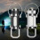 Outdoor LED Work Light Keychain Rechargeable Flashlight Keyring for Adventu 5
