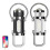 Outdoor LED Work Light Keychain Rechargeable Flashlight Keyring for Adventu 6