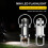Outdoor LED Work Light Keychain Rechargeable Flashlight Keyring for Adventu 5