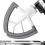 Αναδευτήρας Flex Edge για KitchenAid, Συμβατός με μίξερ KitchenAid με κλίση (4,5–5Qt), Γκρι με 1