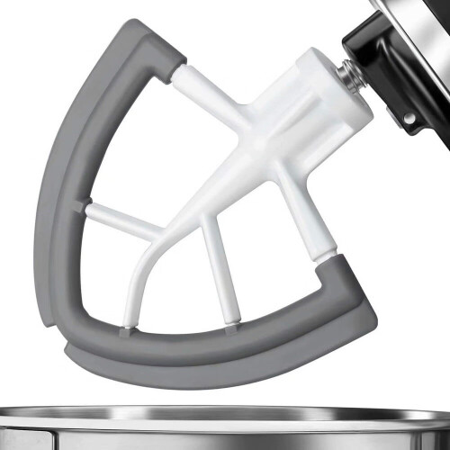 Αναδευτήρας Flex Edge για KitchenAid, Συμβατός με μίξερ KitchenAid με κλίση (4,5–5Qt), Γκρι με