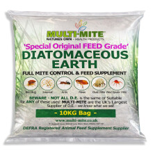 MULTI MITE 10kg FEED Grade DE - Diatomaceous Earth Powder