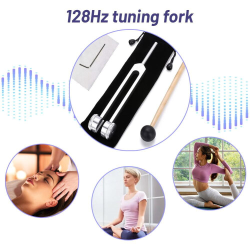 Vemise διαπασών 128Hz για ηχοθεραπεία και διαλογισμό 2