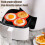 Silikon Egg Bite Form Nonstick for Air Fryer 6-hulrom 4