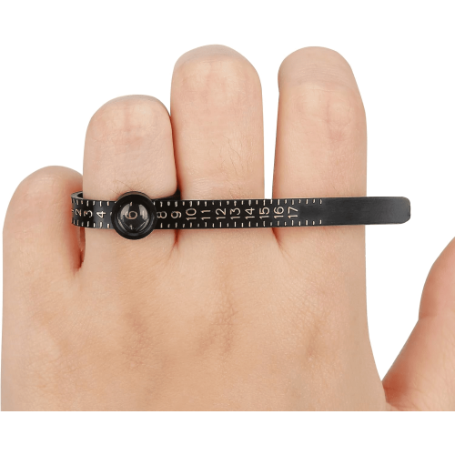 Medidor de anillos con lupa US1-17 2