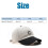 Gorra de béisbol con protección solar, bordada, talla única. 3