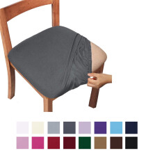 Csiszolt, magas elasztikus székhuzat, egyszínű, puha és kényelmes, étkezőszékekre való huzat, könnyen illeszkedik, mosható –