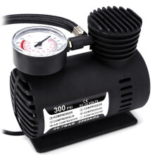 Motorcycle Portable Tire Inflator Electric Black 1 Set