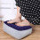 Repose-pieds gonflable vert pour bureau, maison et voyage 1