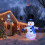 Inflatable Christmas Snowman with Lights 2 pcs 6