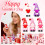 Valentijnshartkabouter minifiguurtjes (5 stuks) 7