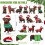 Wooden Chocolate Lab Christmas Ornament 1 piece 3