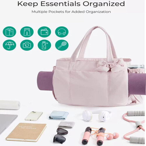 Τσάντα Luvy, τσάντα Crush Bow Tote, κομψή τσάντα χειρός, αδιάβροχη καπιτονέ τσάντα ώμου με 1