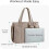 Τσάντα Luvy, τσάντα Crush Bow Tote, κομψή τσάντα χειρός, αδιάβροχη καπιτονέ τσάντα ώμου με 6