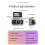 Ρετρό μίνι ψηφιακή φωτογραφική μηχανή1080P FHD, οθόνη IPS 0,96", 6 φίλτρα, μορφή AVI, 4