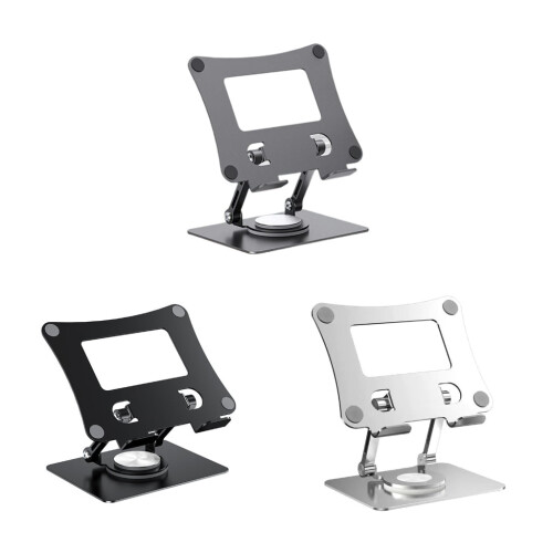 Tablet Holder Stand 360 Degree Rotatable Portable Foldable Desktop Bracket Support For Tablet Laptop Desktop Holder 2