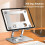 Tablet Holder Stand 360 Degree Rotatable Portable Foldable Desktop Bracket Support For Tablet Laptop Desktop Holder 5