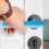 Poignée de porte intérieure en silicone, lot de 1 6
