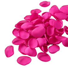 200 pétales de rose artificiels pour décoration de mariage, centres de table, confettis de fête – Convient à tous les événements