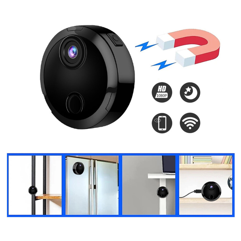 1080P Wifi Mini Hidden Camera With Usb Charging, Stand, App, Motion Detection & Night Vision – Compatible With Ios/Android 9181073295454