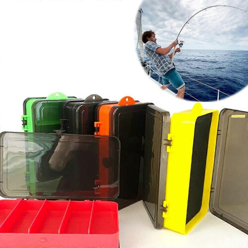 Boîte de pêche transparente double face 1