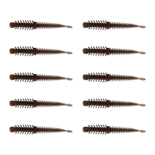 10 schwimmende Angelköder für Forellen, Softbaits, 8,5/7,5/6,5 cm, Kunstköder, Swimbait-Rigs