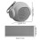 Kylande nackhandduk – polyester-bomull, 80x30cm 2