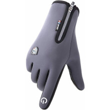 Kurze Outdoor-Sporthandschuhe mit Samtfutter, wind- und wasserdicht, Thermohandschuhe für den Winter 2025, Touchscreen-geeignet für kaltes Wetter