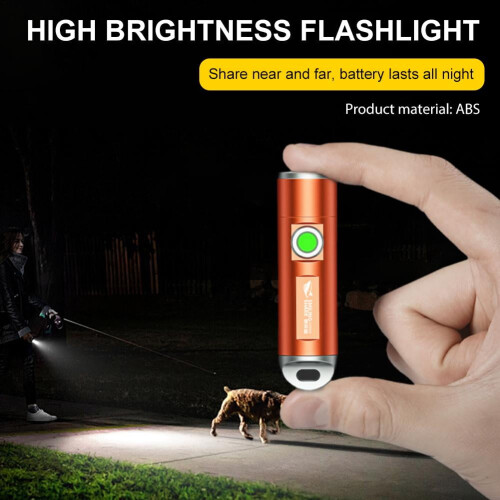 LED Camping Flashlight, Aluminium, 5-Brightness, USB-Charged 1