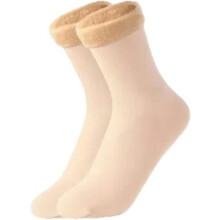 Chaussettes thermiques chaudes unisexes, chaussettes d'hiver douces et épaisses pour femmes et hommes, chaussettes confortables pour dormir à la