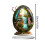 Påske akryl ornament egg design for hjemmedekor 2