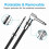 6.35mm Guitar Cable Professional Instrument Cord Right Angled Double Shielded 6
