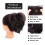 Συνθετικό Scrunchie Chignon με Λάστιχα και Λάστιχα σε Ίσια Αλογοουρά με Ντόνατ 3