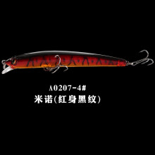 2 szt. przynęt wędkarskich, pływające przynęty Bionic Minnow, 12,7 g, 11,7 cm, plastikowe akcesoria, niebieski, zielony, biały, czarny,