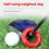 Golfschwungtrainer-Ring – 140 g beschwerte Schlägerhilfe 2