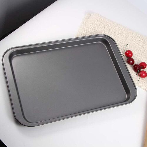 Nonstick Cookie Sheet Pans Baking Trays for Kitchen Cooking with Inside Outside Coating Durable Easy Clean 2