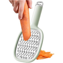 Stainless Steel Kitchen Grater with Ergonomic Handle – Hanging Cheese & Zester Grater for Effortless Slicing, Durable & Easy to Clean
