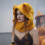 Bear Ear Knit Scarf Hat with Thermal Face Cover 7