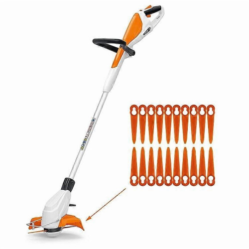100 lames de rechange pour tondeuse à gazon STIHL Polycut2-2ABS 2