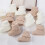 Handgestrickte Babyschuhe mit rutschfester Sohle, 1 Paar 6
