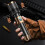 Rechargeable Telescopic Zoom Flashlight 4000mAh 4