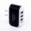 Trippellader med 3 USB-porter og veggadapter 3