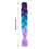 Cabelo sintético pré-esticado para tranças, 60 cm (24 polegadas), pacote com 3 unidades. 2