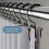 Duschvorhanghaken, rostfreies Metall, doppelseitig, 12er-Pack 4