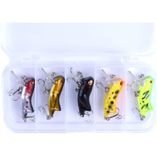 Stück Bionic Grasshopper Crankbait-Köder, 3,5 cm 1